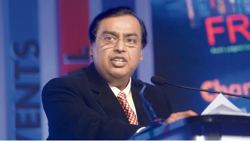 RIL董事長(zhǎng)兼總經(jīng)理Mukesh Ambani